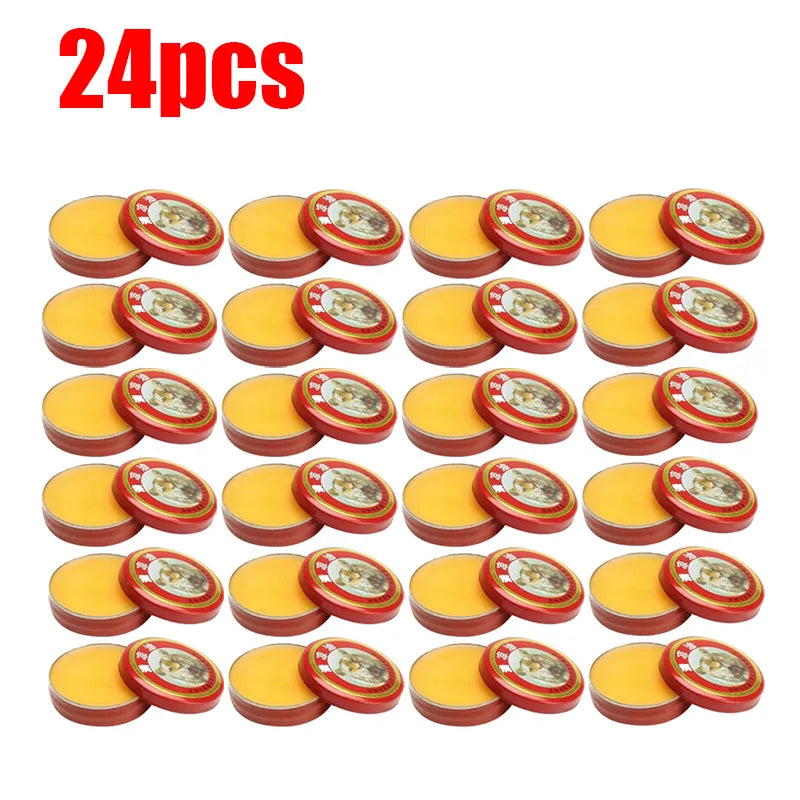 6/18/24/36pcs Tiger Balm Essential Oil Treatmentof Influenza Cold Headache Dizziness Muscle Tiger Solid Balm Ointment Fragrance