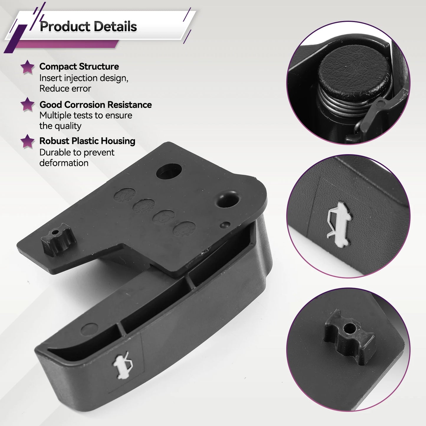 Auto Car Hood Latch Release Pull Handle for Chevrolet Silverado Tahoe GMC Sierra Yukon Cadillac C3500 C1500 K2500 K1500 15741109