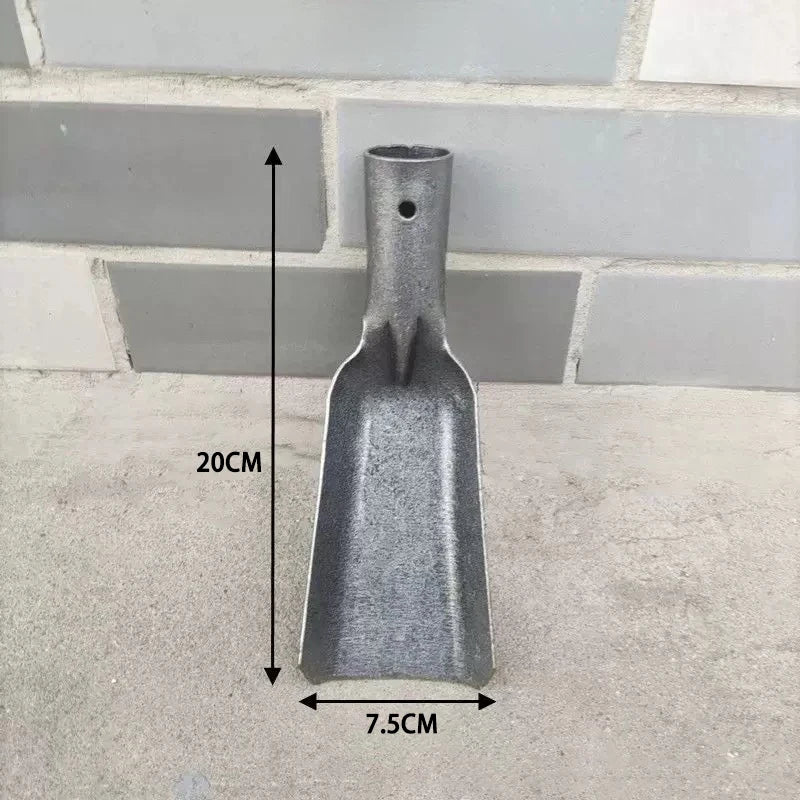 1Pc Thickened Manganese Steel Garden Shovel - Small Spade for Soil Planting Mountain Herd Agricultural Digging Work Tool