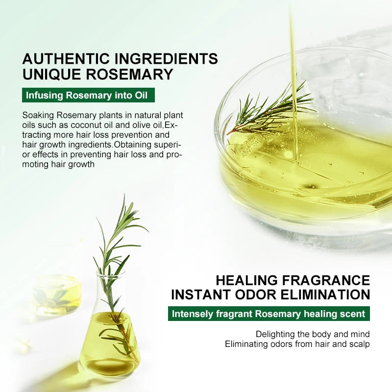 PURC Rosemary & Ginger Hair Growth Oil Treatment – Anti-Frizz, Anti-Dandruff (50ml)