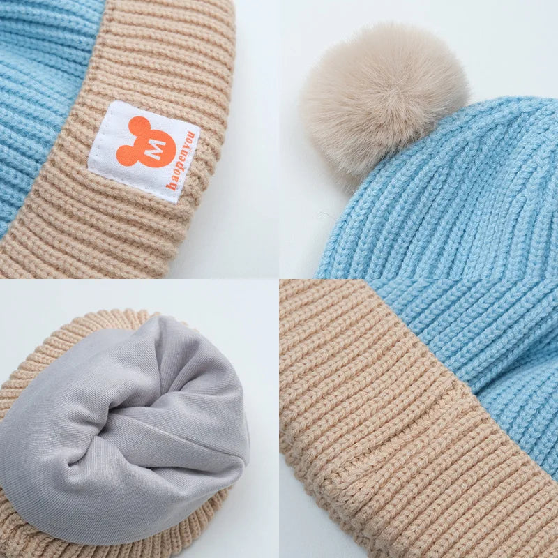 Baby Bear Knit Hat & Scarf Set - Crochet Winter Bonnet for Toddlers - photo 4