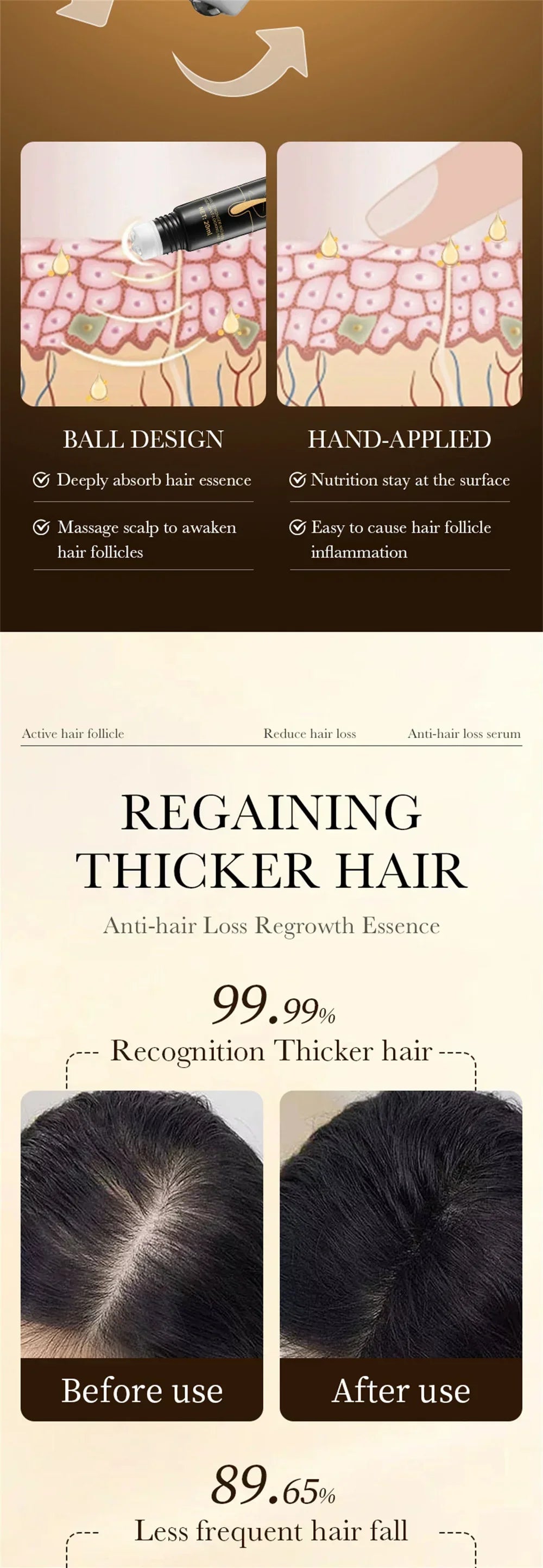 Biotin fast Hair Growth oil Products Care Scalp Massage Treatments Anti Hair Loss Effective Grow Thicker Hair serum for men