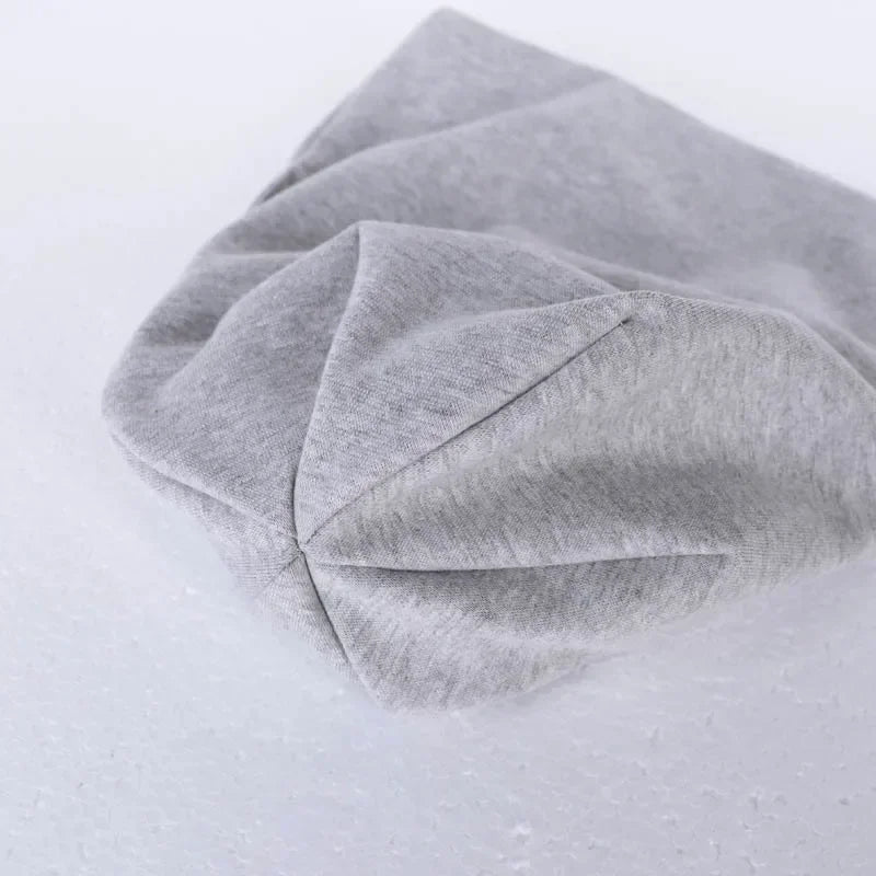 Kids Solid Knit Beanie 0-4 Years - Windproof Hip Hop Cap - photo 5