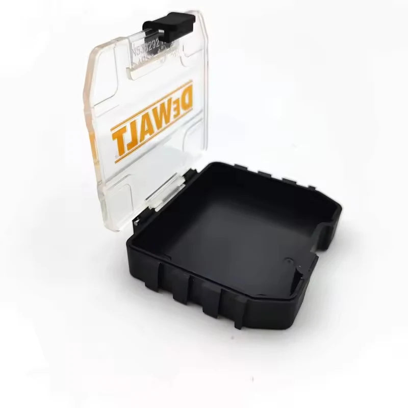 DEWALT Yellow Black Mini Storage Box Authentic Original Drill Bit Box High Hardness Stackable Plastic Hard Shell Case Hand Tools