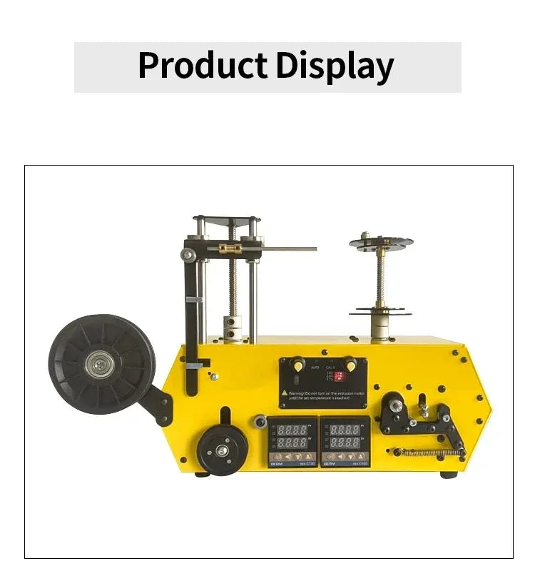 HT400 Desktop Bumblebee Extruder for 3D Printing Filament Automatic Wire Diameter Control Winding for PLA-CF PETG-CF PA Crusher