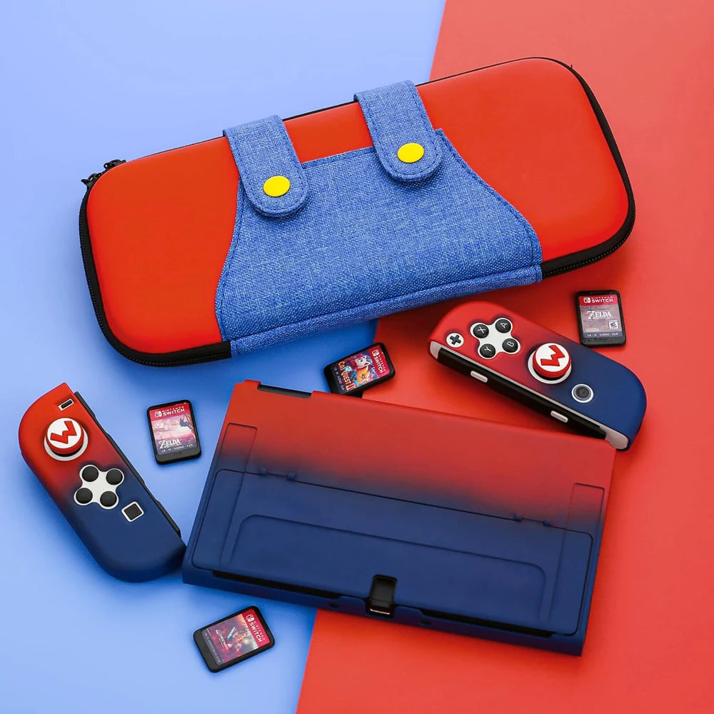 Large Carrying Protective Case for Nintendo Switch OLED Console Pro Controller Travel Storage Bag Case For Switch Accessories