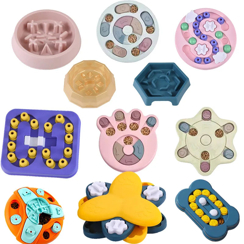 Non-Slip Slow Feeder Dog Bowl - Maze Design for Fast Eaters – photo 6