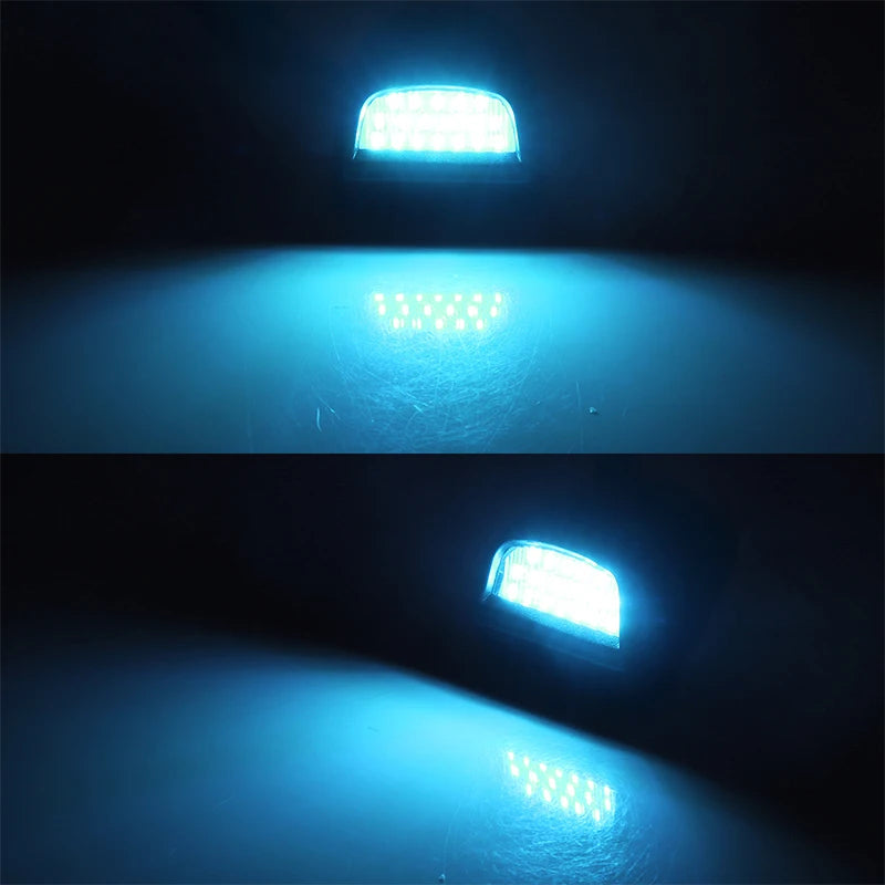18 LED License Plate Lights for Chevrolet Silverado 1500 2500 3500 Avalanche GMC Sierra Suburban Tahoe Cadillac Escalade 6000K