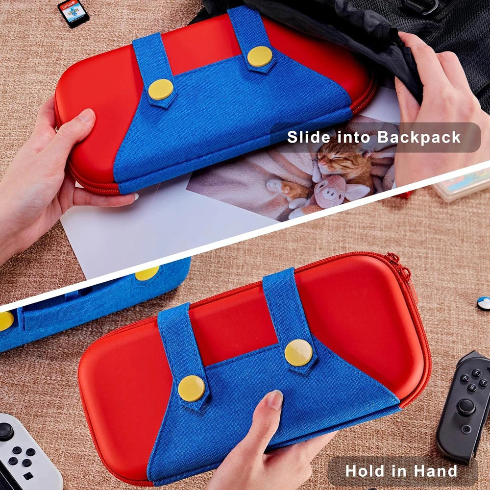 Large Carrying Protective Case for Nintendo Switch OLED Console Pro Controller Travel Storage Bag Case For Switch Accessories