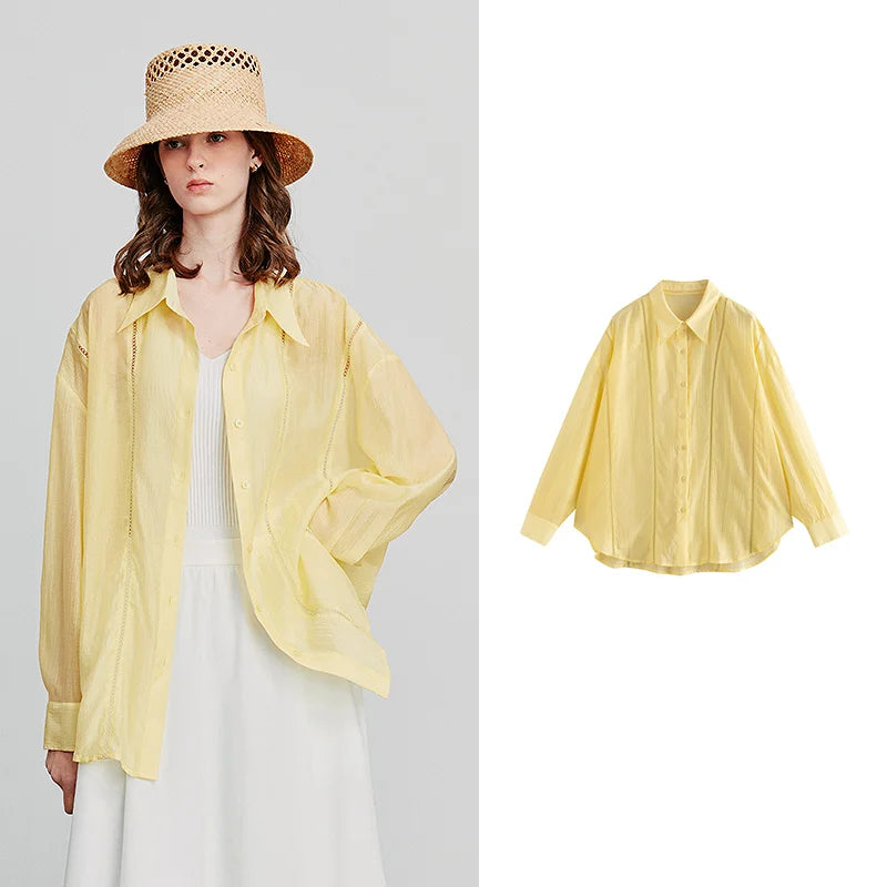 TOYOUTH Women Blouse Shirt 2025 Summer Short Sleeve Fashion Tops 8522020