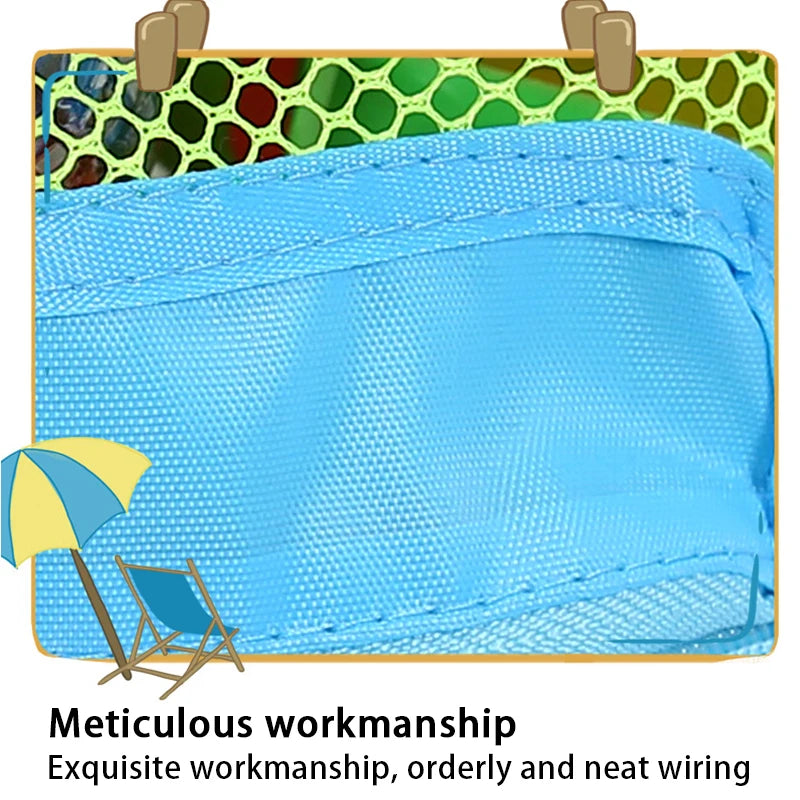 Outdoor Beach Bag Beach Toy Storage Bag Swimming Suit And Miscellaneous Storage Bag Shoulder Carrying Storage Bag Tourist Beach