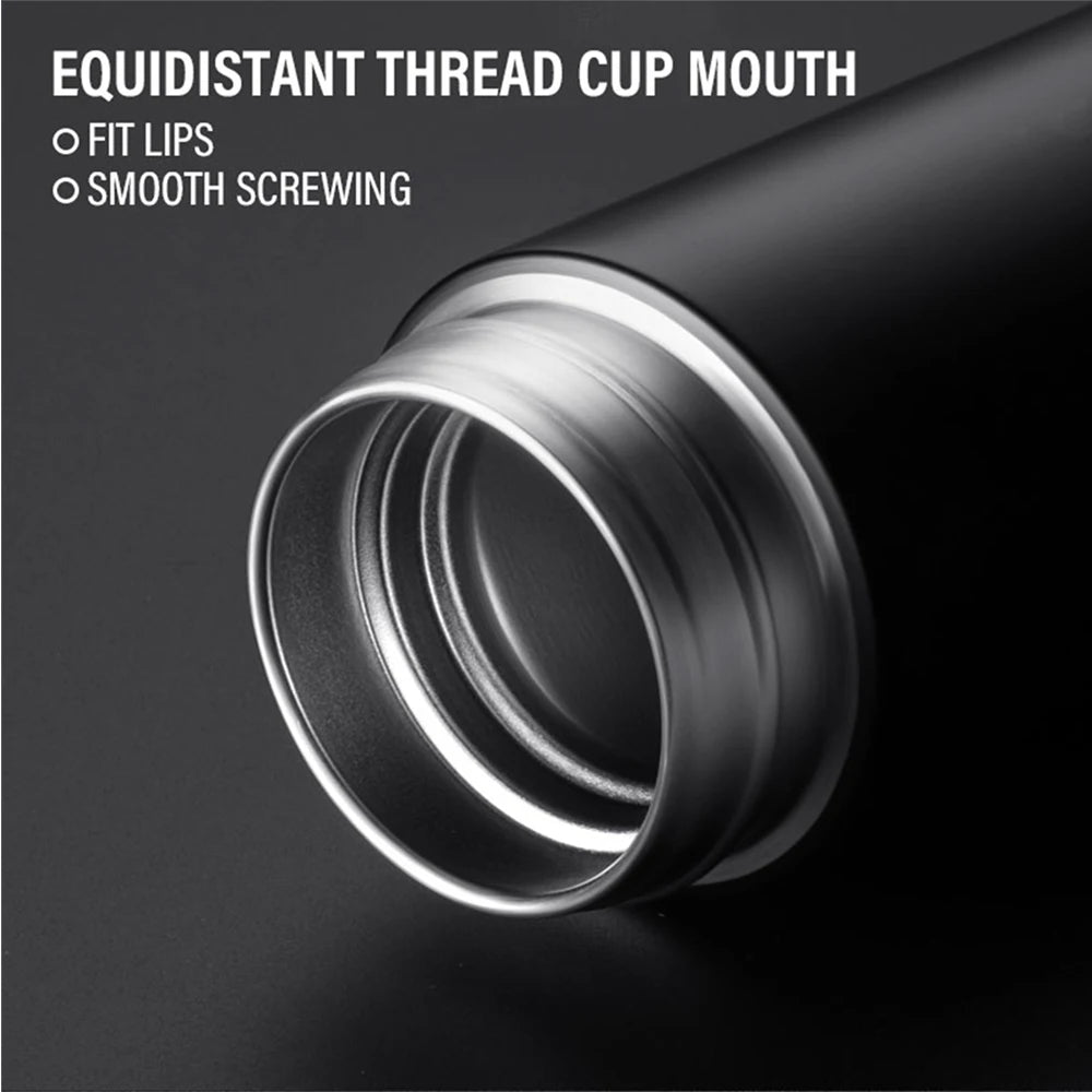 Stainless Steel Car Badge Thermos Mug Leak Proof Thermo Cup Smart Thermos Kettle For Mitsubishi Ralliart Pajero Eclipse Asx L200