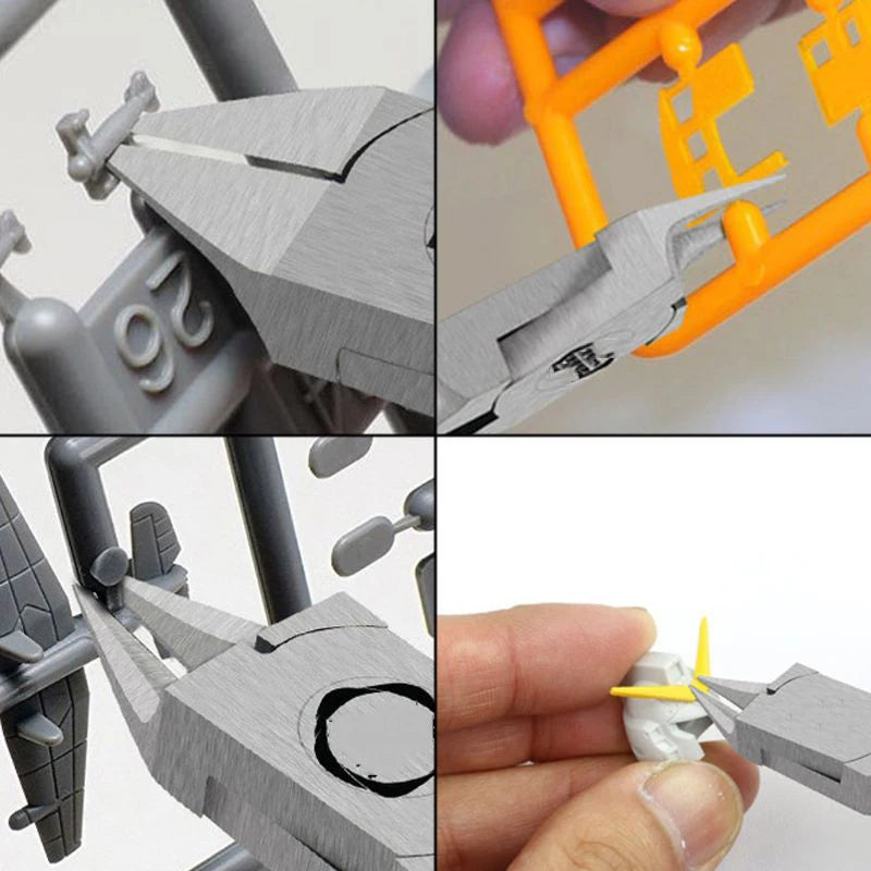 Carbon Steel Precision Cutter Pliers Professional Sharp Nipper Diagonal Snips for Model Assembly Home Use Cutting Tools