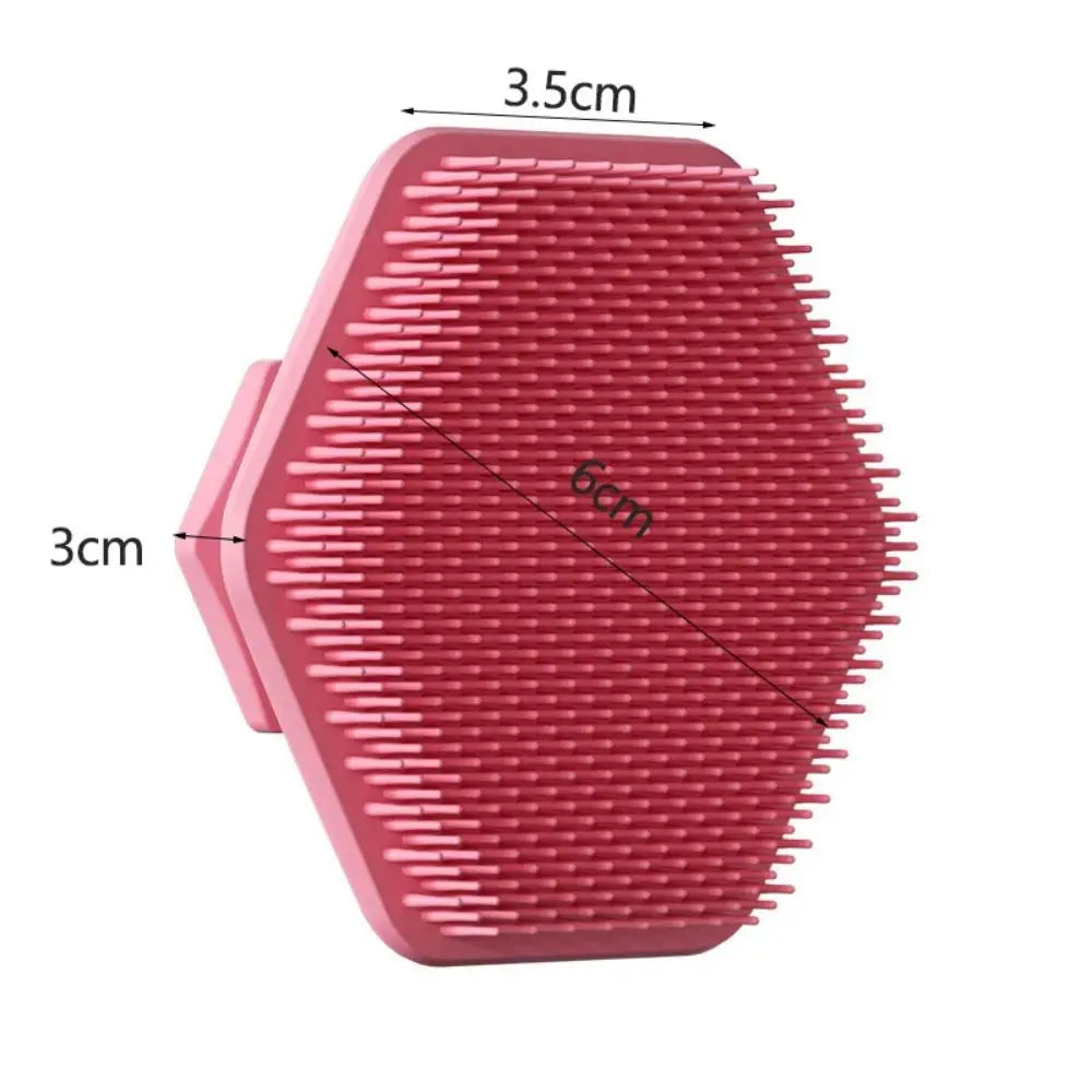 Facial Cleaning Brush Scrubber Silicone Miniature Face Deep Clean Shave Massage Face Scrub Brush Face Cleaner For Men