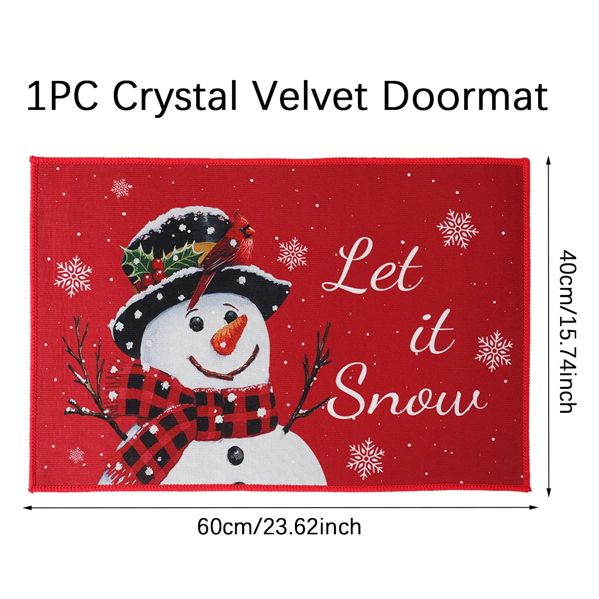 Christmas Door Mat Santa Claus Outdoor Carpet Merry Christmas Decorations For Home 2026 Navidad Xmas Ornament New Year 2026
