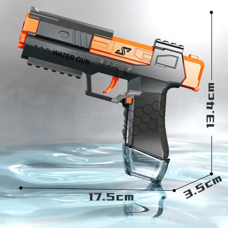 Manual Burst Water Gun — High-Pressure Non-Electric Water Pistol