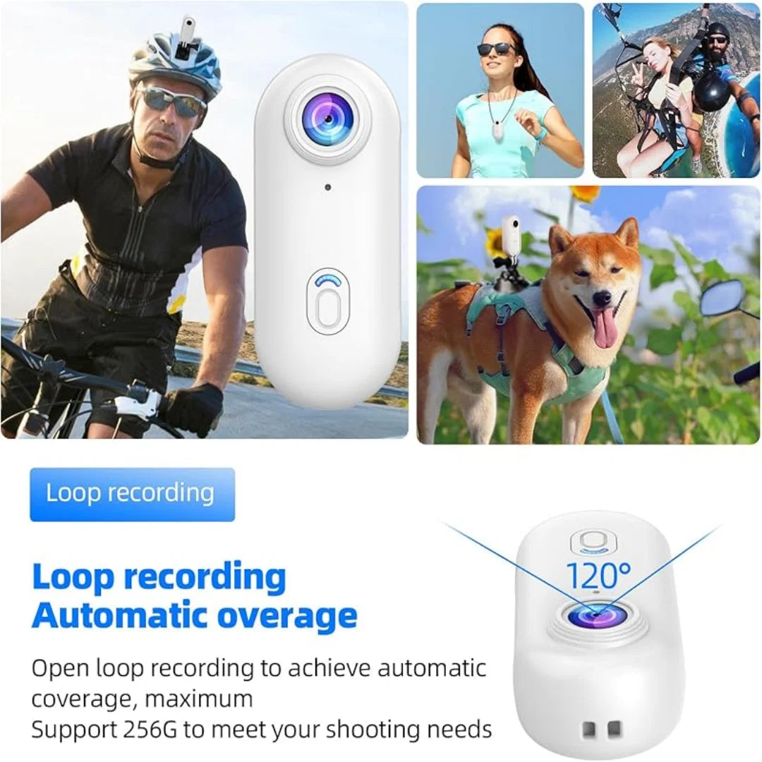 4K Waterproof Mini WiFi Camera - POV Action Cam