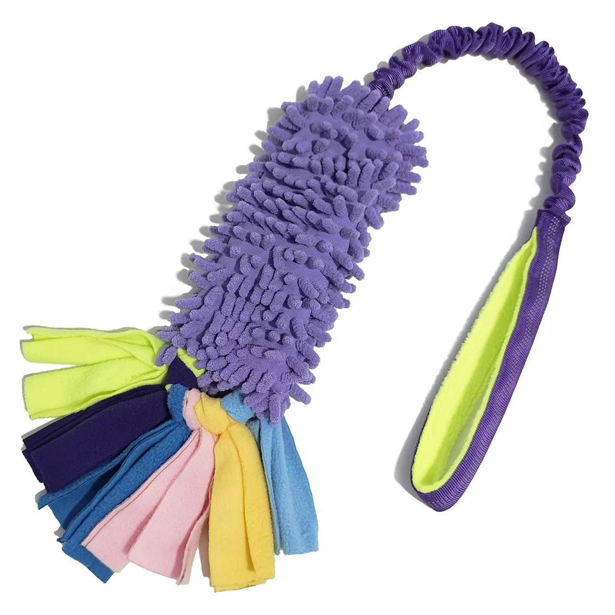 Bungee Tug Mop Toy - Squeaky Tug-of-War Rope – photo 7