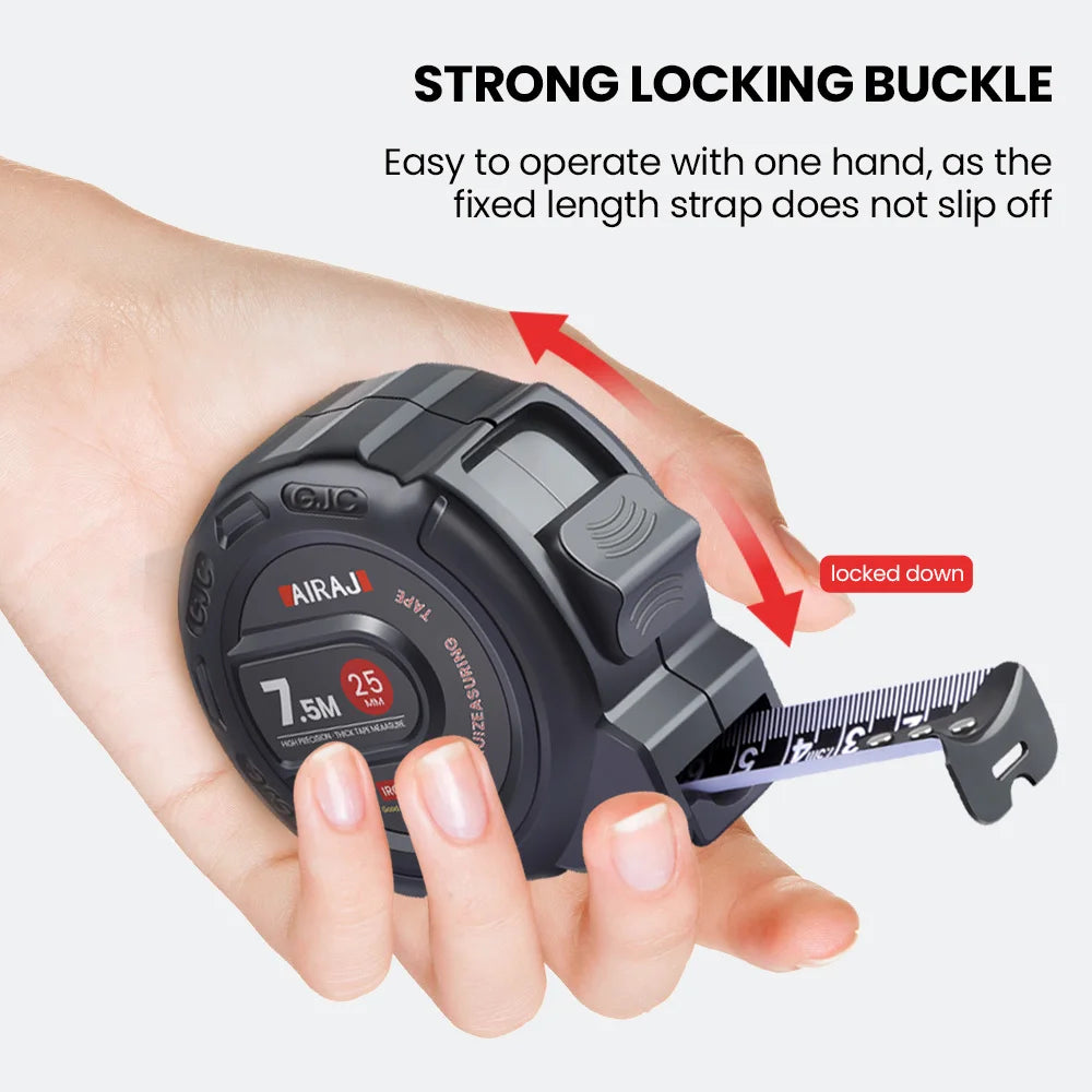 3/5/7.5/ High Precision Measuring Tools Household Woodworking Ruler Thickening Waterproof and Anti-corrosion Tape Measure