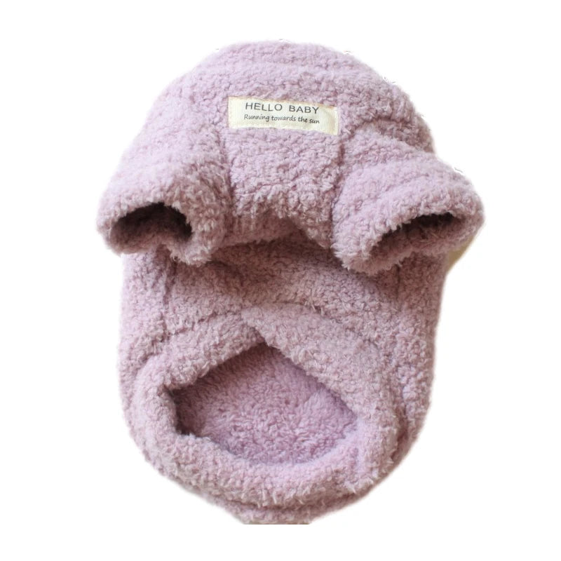 Plush Winter Dog Sweater Coat - Soft Jacket for Small Dogs and Cats - photo 10