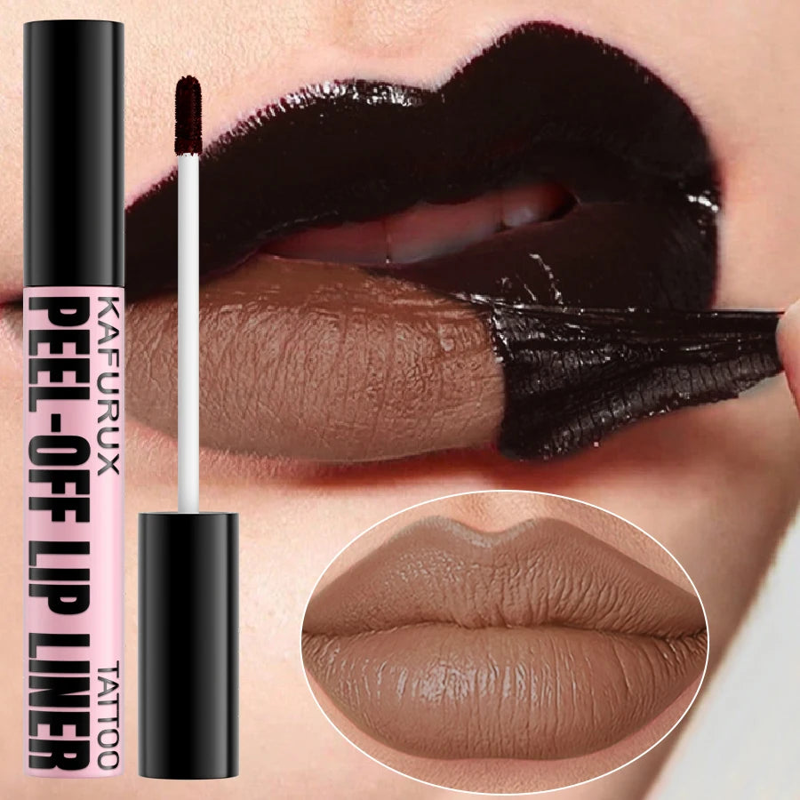 7 Colors Waterproof Peel Off Lip Stain - Long Lasting Lip Tint