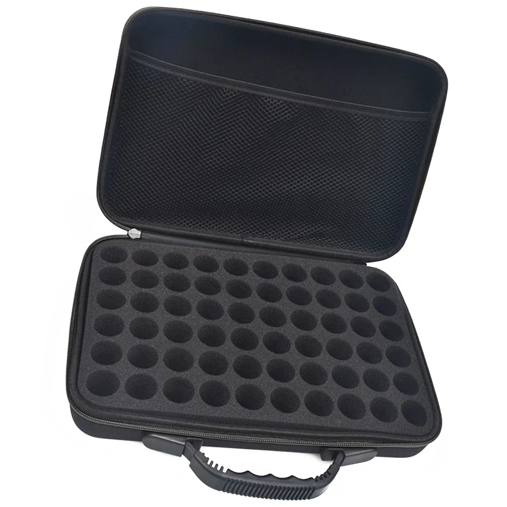 30/60 Bottles Essential Oil Case 15ml Essential Oil Collecting Bags Travel Portable Carrying Cases Nail Polish Storage Bag