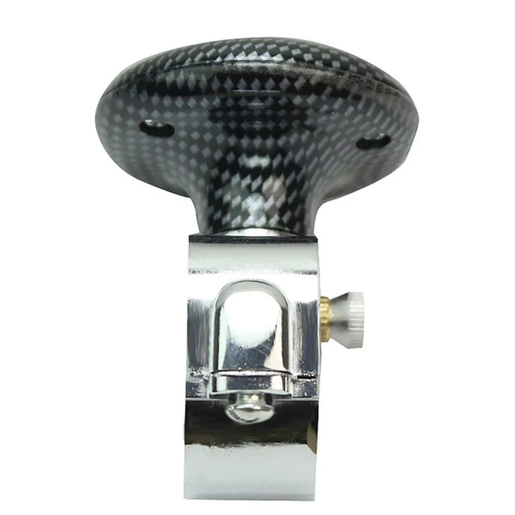 Carbon Fiber Steering Wheel Spinner Knob, Anti-Slip Booster