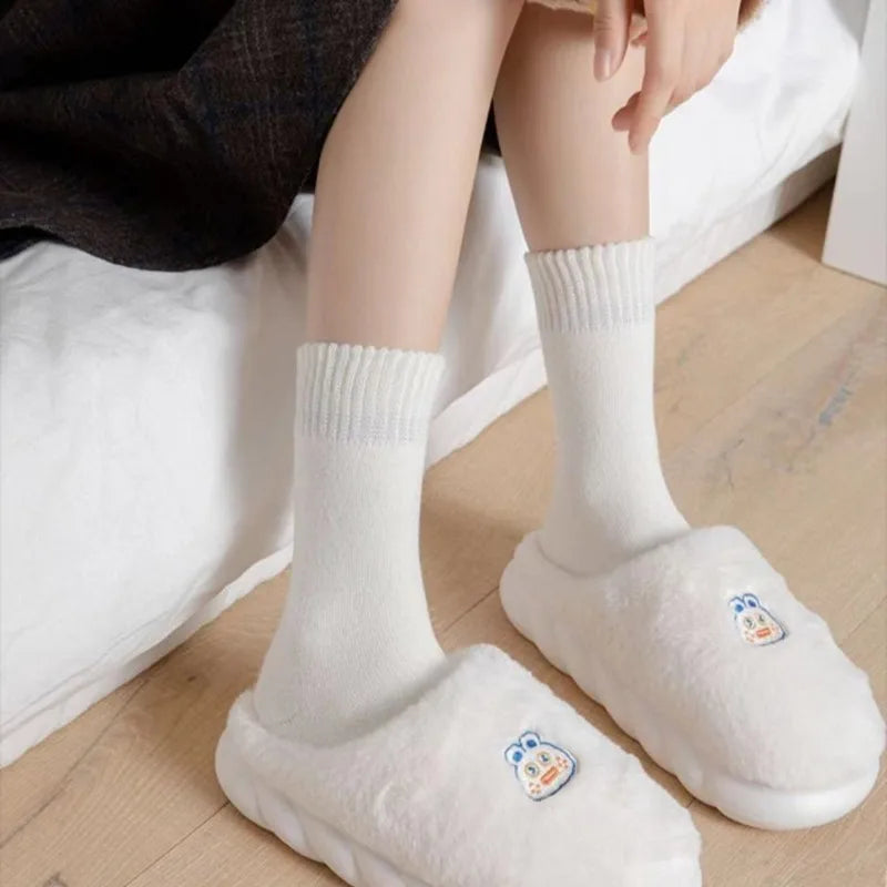 Women's Extra Thick Thermal Socks - Fleece Lined Winter Socks 2 Pairs - photo 5