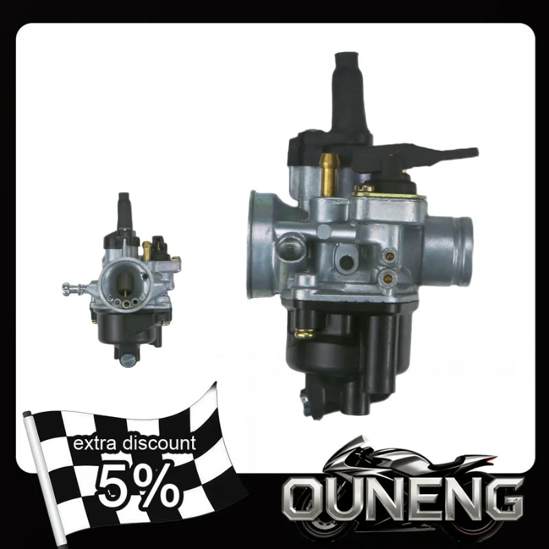 Motorcycle Carburetor PHVA17 PHVA 17.5mm For Dellorto SHVA 17.5 ED Derbi Senda 50R DRD SM EBE EBS GSM RCR SMT Tomos A55 50 80cc