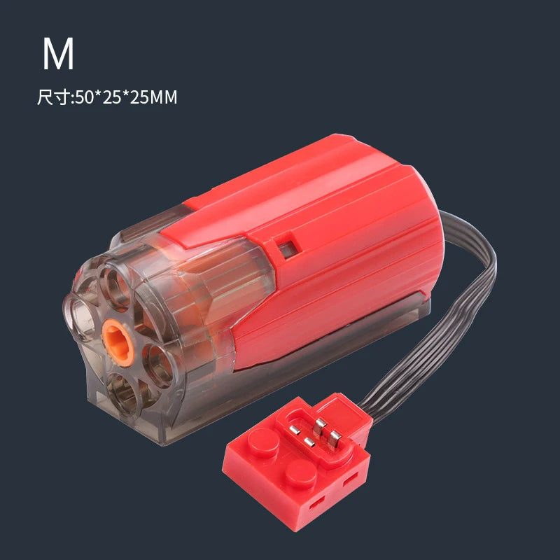 New Technical Motor Parts Building Blocks Power Function PF Model Sets Compatible Tarin Accessories MOC High-tech Bricks
