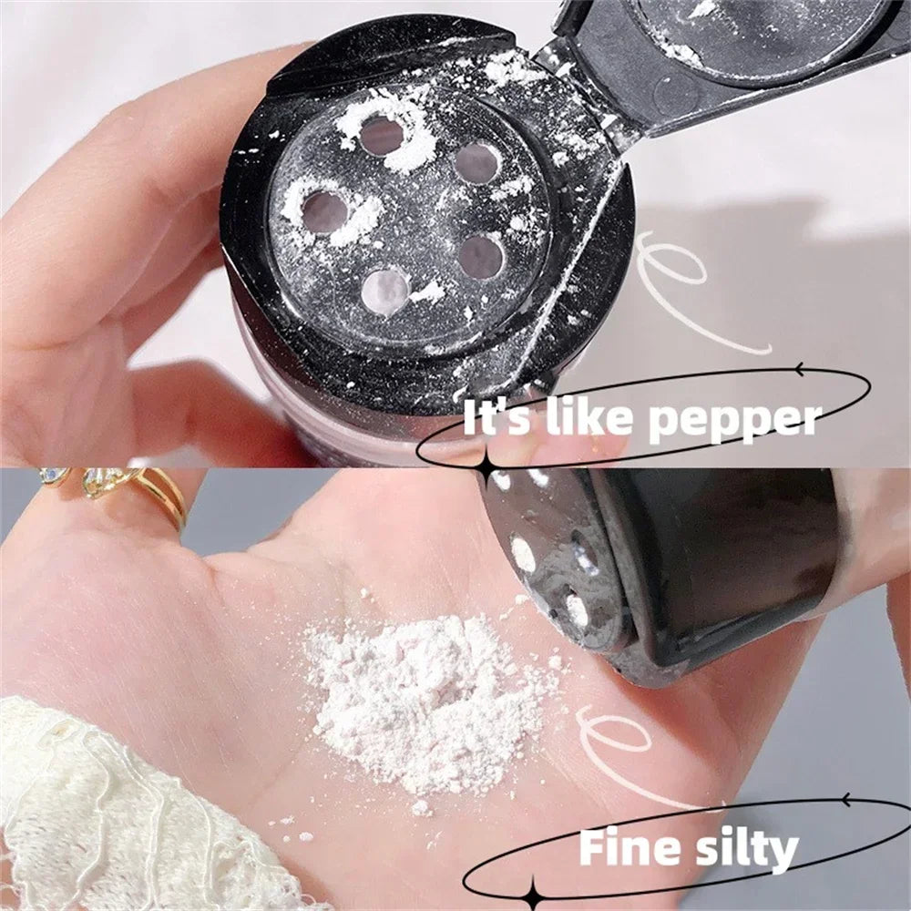 55g Large Capacity Loose Setting Powder – Oil Control, Waterproof & Matte Finish | Natural Long-Lasting Makeup