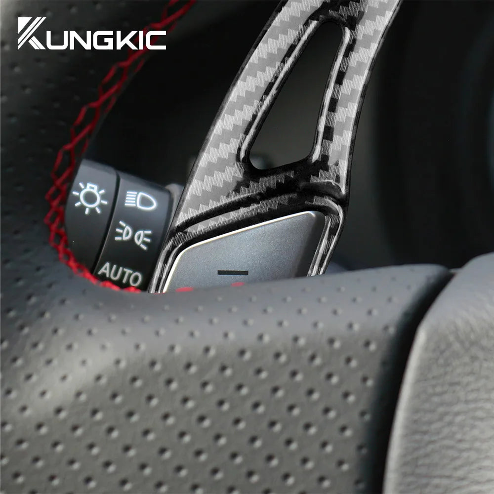 Car Steering Wheel Shift Paddle Shifter Extended Carbon Fiber ABS For Subaru BRZ Impreza WRX XV Crosstrek Forester For Toyota 86
