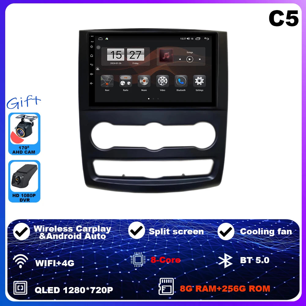 10" CarPlay+auto Android 16 For VW Crafter For Mercedes Benz Sprinter Car Radio Multimedia Video Player GPS stereo 5GWIFI+4G DSP