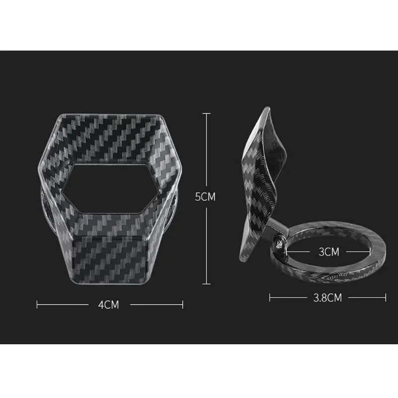 Car Engine Start Stop Switch Button Protective Cover, Anti Scratch Car Interior Design Car Product Accessories