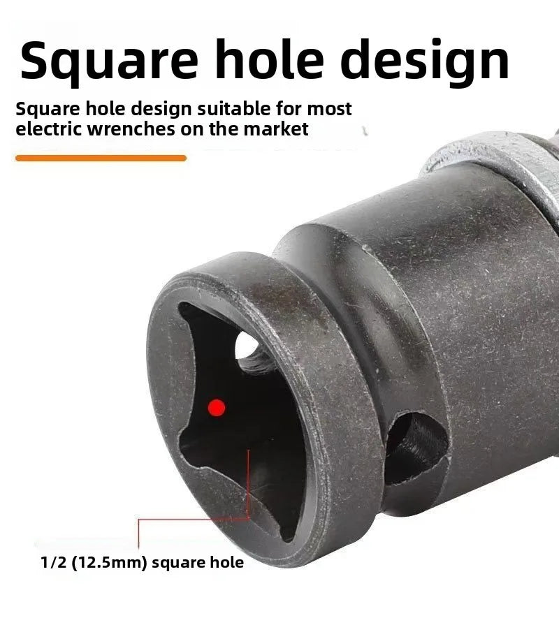 Electric Hammer Conversion Adapter For Cement Wall Punching Concrete High Power Light Small Square Converter