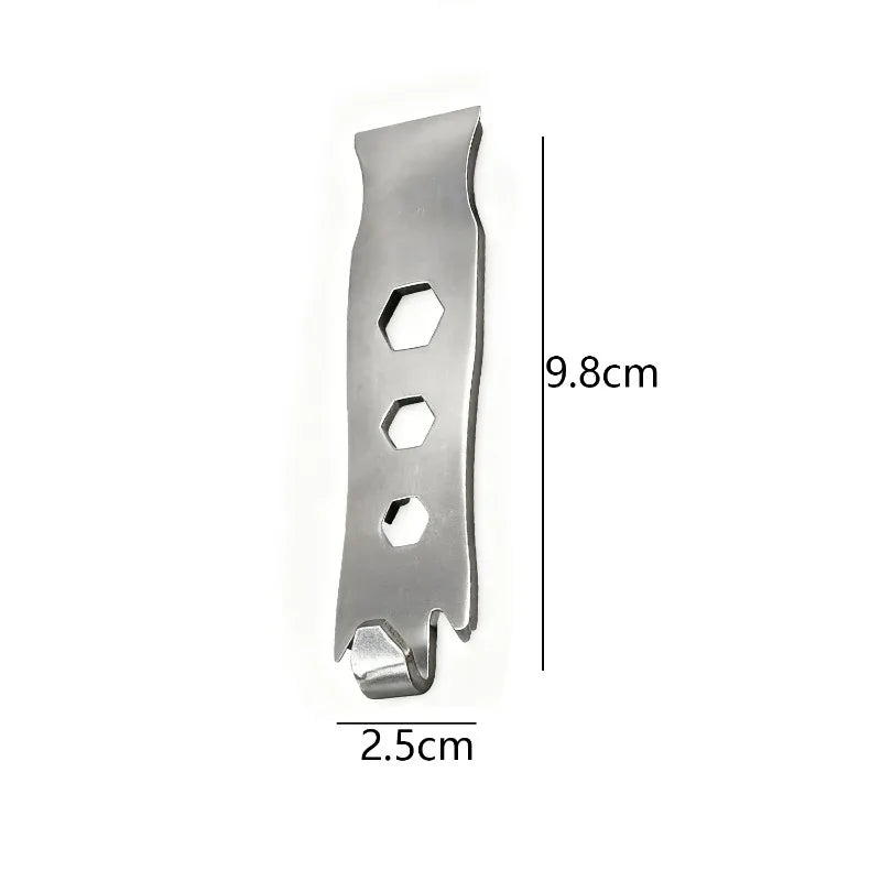 5/1x Fence Wire Twisting Tools Stainless Steel Wrench Heavy Duty Tensioning Tool for Garden Binding Wire Fence Twisting Fastener