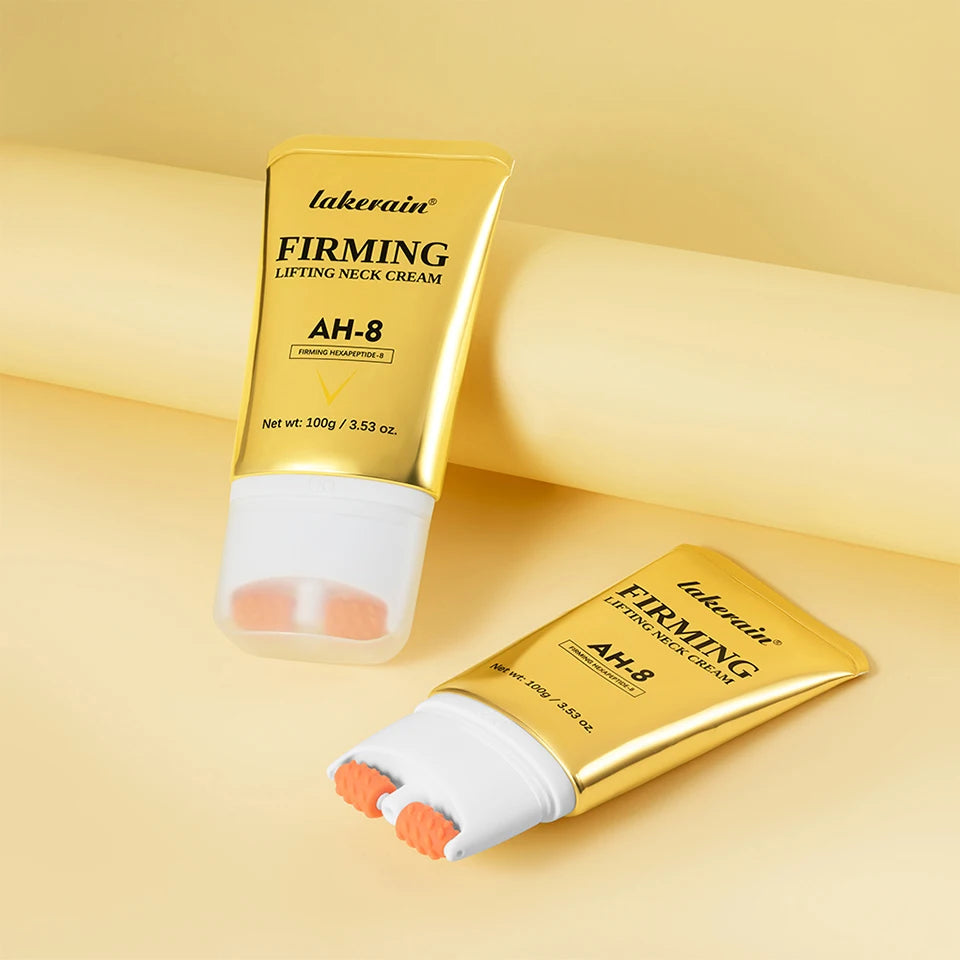 AH-8 Firming Non-Sticky Neck Cream deeply moisturizes, smoothes and refines the skin with a light texture neck cream.