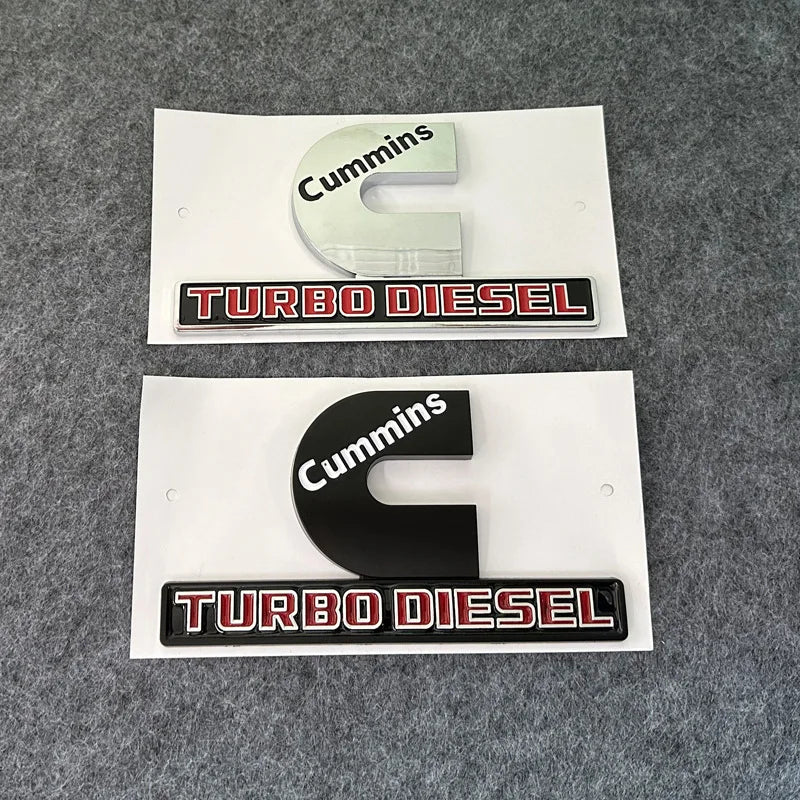 CUMMINS TURBO DIESEL Logo Decal Sticker for Dodge Ram 1500/2500