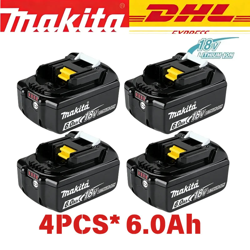 MMAlto Makita 18V LXT Replacement Li-Ion Battery – BL1860 BL1850 BL1840 BL1830 BL1815 | 3.0Ah 5.0Ah 6.0Ah | Sony Cells | LED Indicator