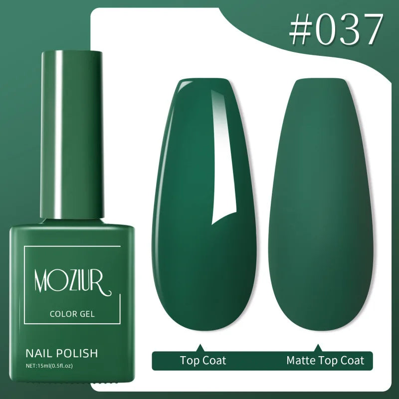 Colorful Hot Sale Uv Gel Nail Polish Set Soak Off Gel Nail Polish 15ml Professional Nail Gel Polishes