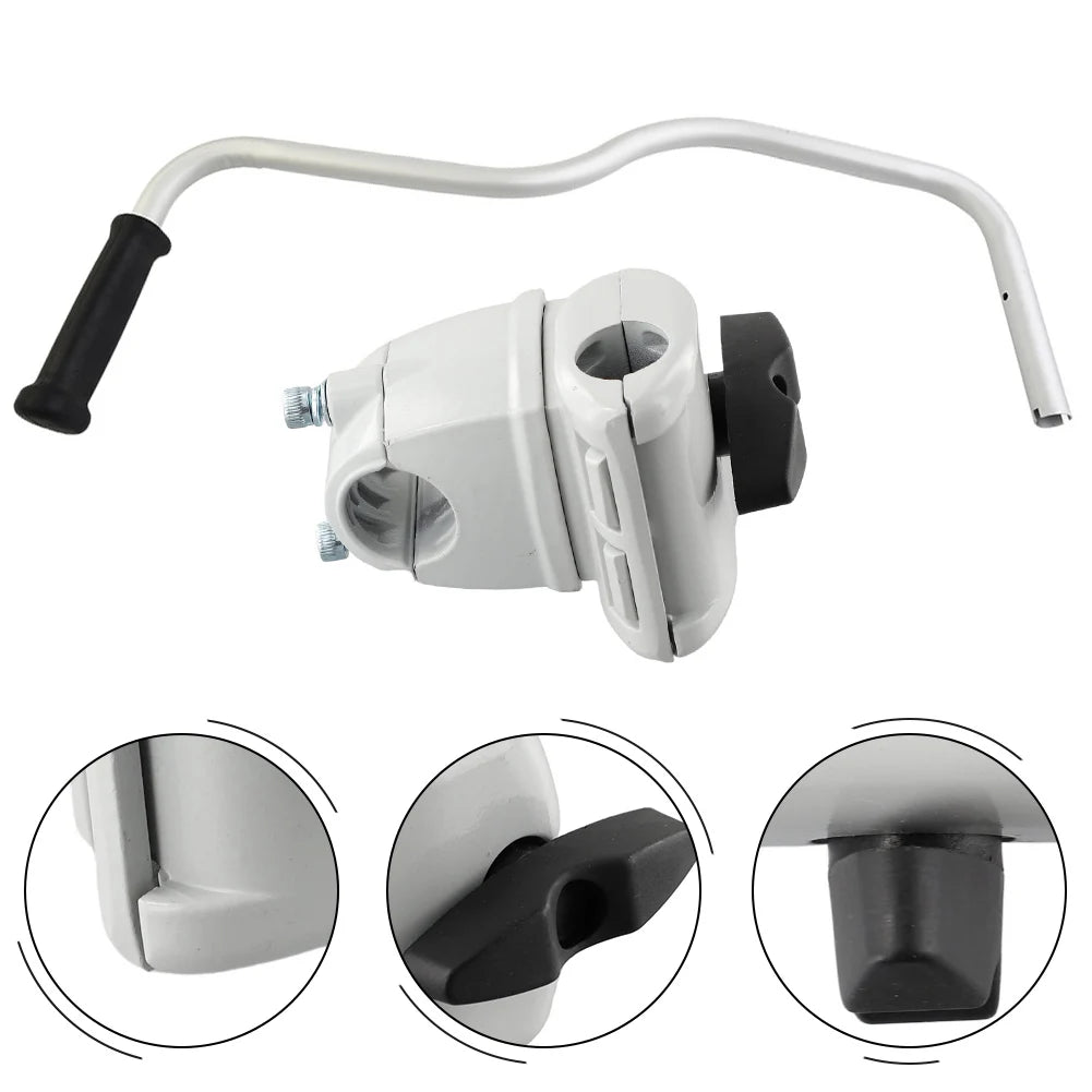 Metal Handlebar and Support for FS130 FS131 FS111 FS110 FS90 FS91 FS89 FS200 Compatible Trimmers Designed for Robust Outdoor Use