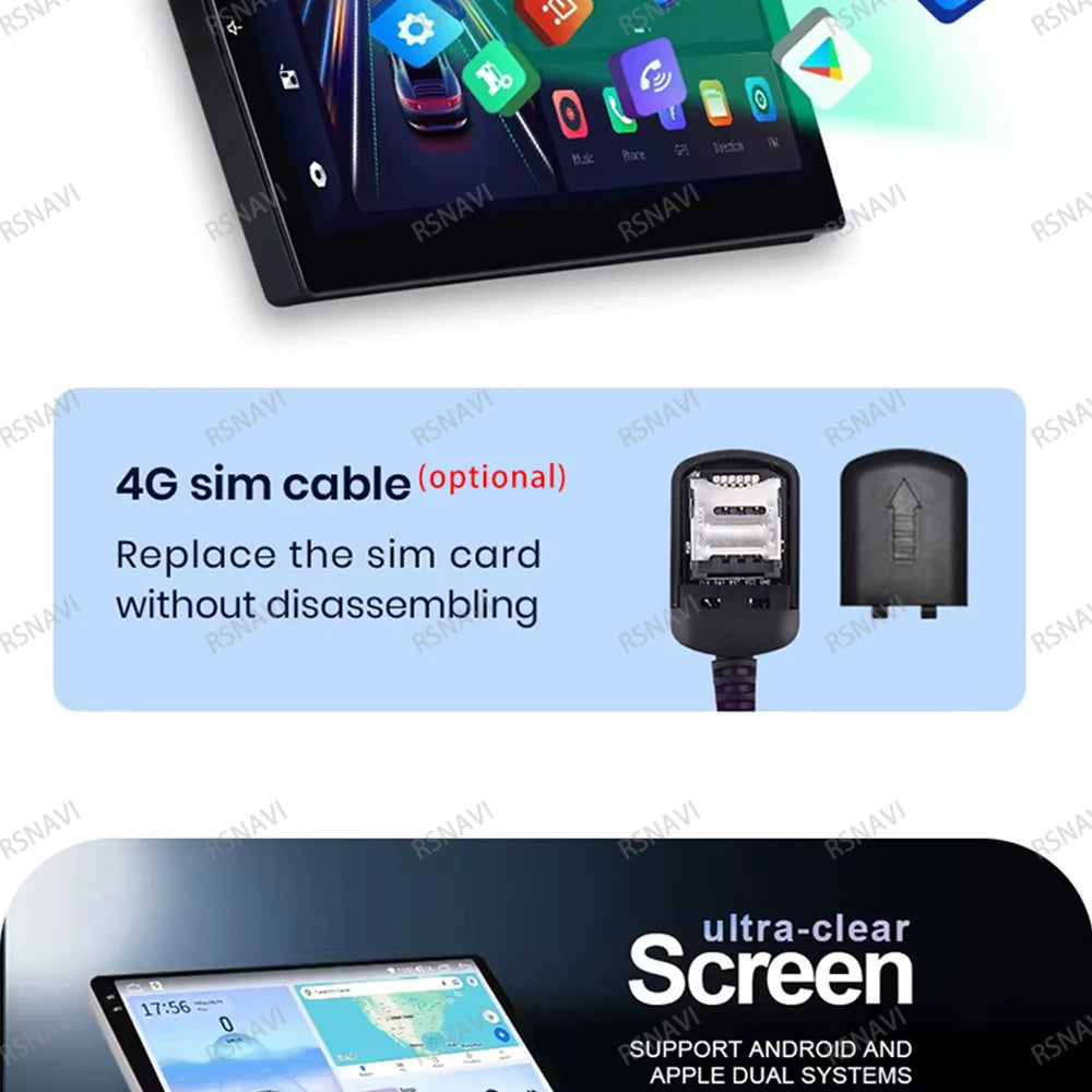 Car Radio Android 15 For Chevrolet Colorado 2014 - 2018 For Silverado GMC Sierra VIA Vtrux Truck 2014 - 2018 Carplay Stereo Auto