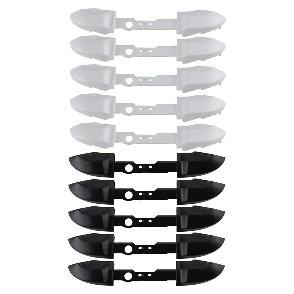 10pcs Replacement LB RB Bumpers Button for Xbox Series X/S Controllers Black Shoulder Trigger Buttons Repair Part