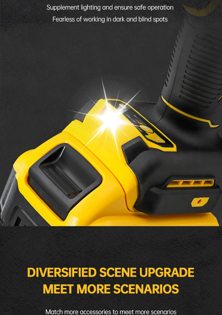 Dewalt DCF892 20V Brushless Impact Wrench – 812N.m High Torque Cordless Electric Tool