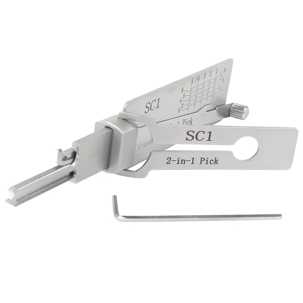 Lock Decoder Lockpicking SS001Pro SS002Pro O-ring Pickup Kit Pick Locksmith Tool Key Decoder Precision Hook Door Repair Tools