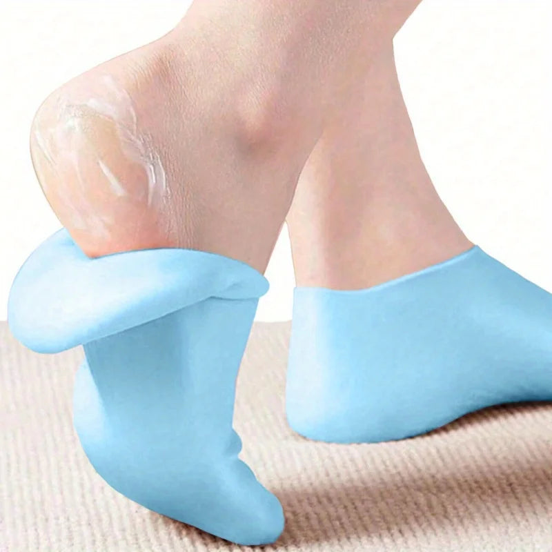 Moisturizing silicone foot socks for dry heels — view 1 of 17