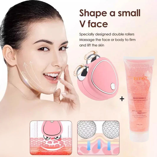 2026 Face Lifting Machine Facial Massager Microcurrent Roller Skin Tightening Rejuvenation Beauty Charging Facial Anti Wrinkle