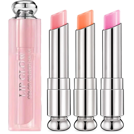 3 Piece Color Changing Lipstick Set - Moisturizing Lip Balm Lipstick