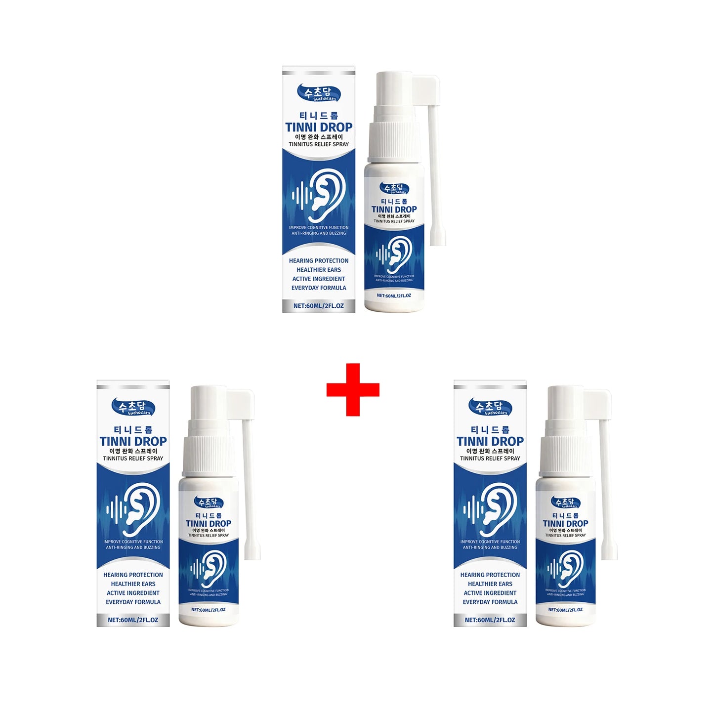 Ear Cleaning Spray 60ml — Earwax Removal & Gentle Ear Hydration Care