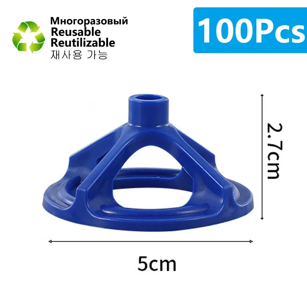 Tile Leveling System 600 Pc, Spiral Clips Spacers & Wedges